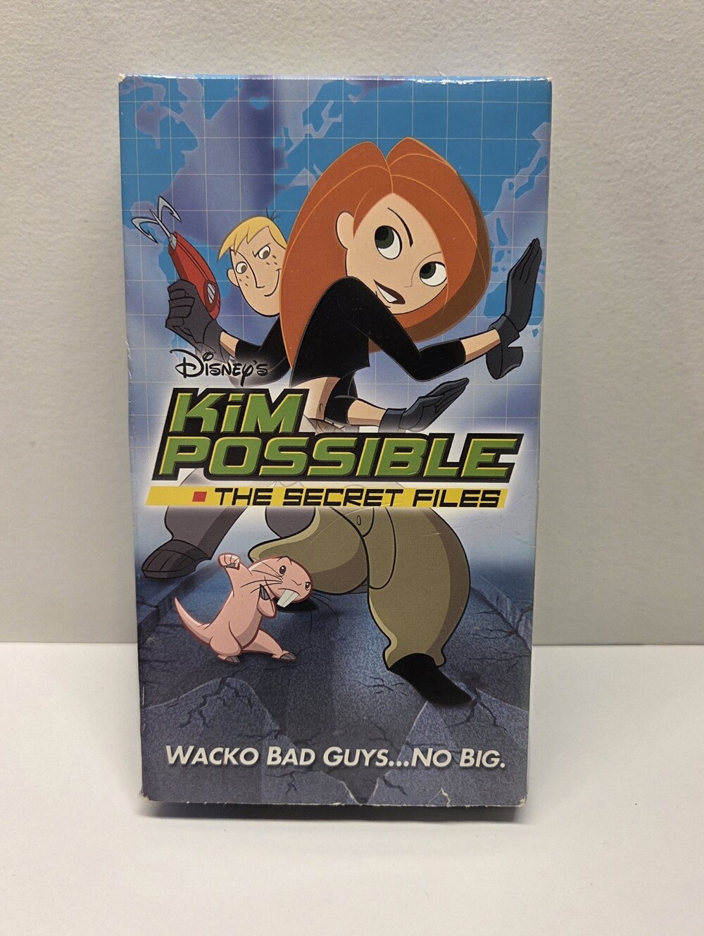 Disney's Kim Possible: The Secret Files Wacko Bad Guys VHS 2003 Paper Sleeve